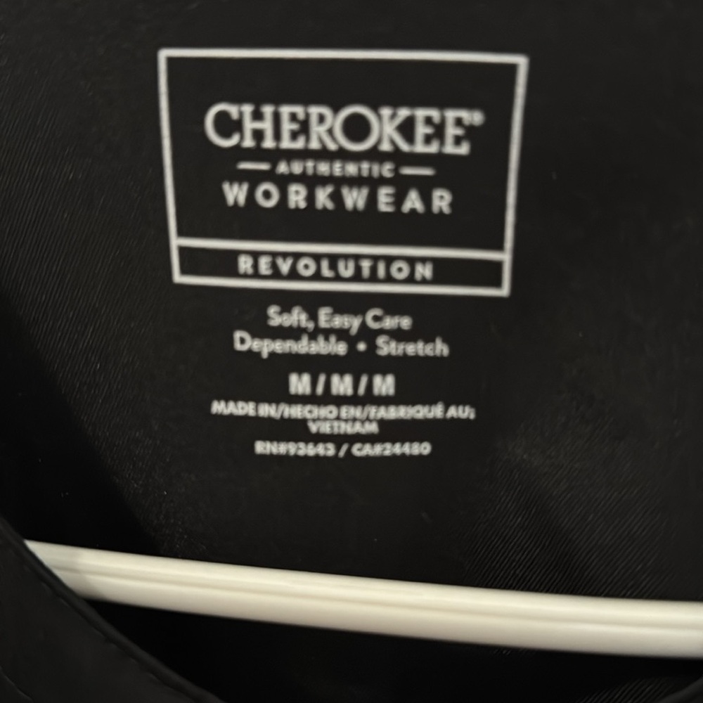 Cherokee scrub jacket M - Picture 2 of 2